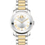 Movado Bold Damenuhr silber gold Edelstahl