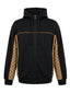 Gucci Cotton Jersey Zip Jacket mit GG Canvas Einsätzen Dunkelgrau Herren