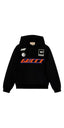 Gucci Moto Logo Hoodie Schwarz Herren