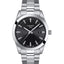 Tissot Gentleman Herrenuhr silber schwarz Edelstahl