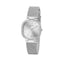 Guess Tapestry Damen Quarz Armbanduhr Silber Edelstahl GW0354L1