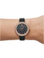 AR11373 Emporio Armani Damenuhr Quarz Perlmutt Schwarz