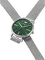 AR11578 Emporio Armani Herrenuhr Quarz Mesh Grün Edelstahl