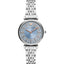 Emporio Armani Damenuhr silber roségold hellblau