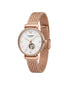 Emporio Armani Automatic Damenuhr Edelstahl Roségold AR60063