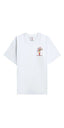 Casablanca T-Shirt mit Rückenprint Herren weiß