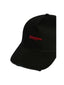 Dsquared2 Mini Logo Baseball Cap aus Baumwolle Schwarz Rot
