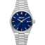 Donna Karan New York Everyday Herrenuhr silber blau