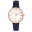Fossil Jacqueline Damen-Uhr mit blauem Lederband ES4291