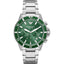 Emporio Armani Dreizeigeruhr Edelstahl Grün AR11500
