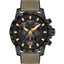 Tissot Supersport Chronograph Schwarz PVD Textil Kautschuk T125.617.37.051.01