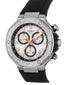Tissot Herrenuhr T-Race Chronograph Weiß Schwarz Silikon T141.417.17.011.00
