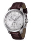 Tissot Herrenuhr PRC 200 Chronograph Silber Braun Leder T055.417.16.037.00