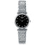 Longines La Grande Classique de Longines Quarz-Damenuhr Schwarz Diamanten 24 mm