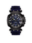 Tissot Herrenuhr T-Race Chronograph Blau Schwarz Silikon T115.417.37.041.00