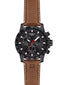 Tissot Supersport Chronograph Schwarz PVD Leder T125.617.36.051.01