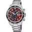 Festina Swiss Made Automatik Herrenuhr Schwarz-Weiß Edelstahl F20055/1