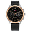 Tommy Hilfiger Patrick Dual Time Roségold Schwarz Leder 1791786