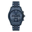 Michael Kors Lexington Herren Chronograph Blau Edelstahl MK8480
