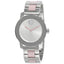 Movado Bold Damenuhr silber rosé Edelstahl