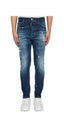 Dsquared2 Distressed Paint-Splatter Denim Jeans Herren