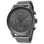 Boss Navigator Herren Chronograph Grau Edelstahl Mesh HB1513674