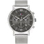 Tommy Hilfiger Evan Armbanduhr silber schwarz