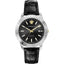 Versace Univers Automatik Herrenuhr Schwarz Leder