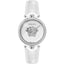 Versace Palazzo Empire Damenuhr Weiß Dial Lederarmband