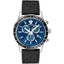 Versace Sport Chrono Herrenuhr silber schwarz blau