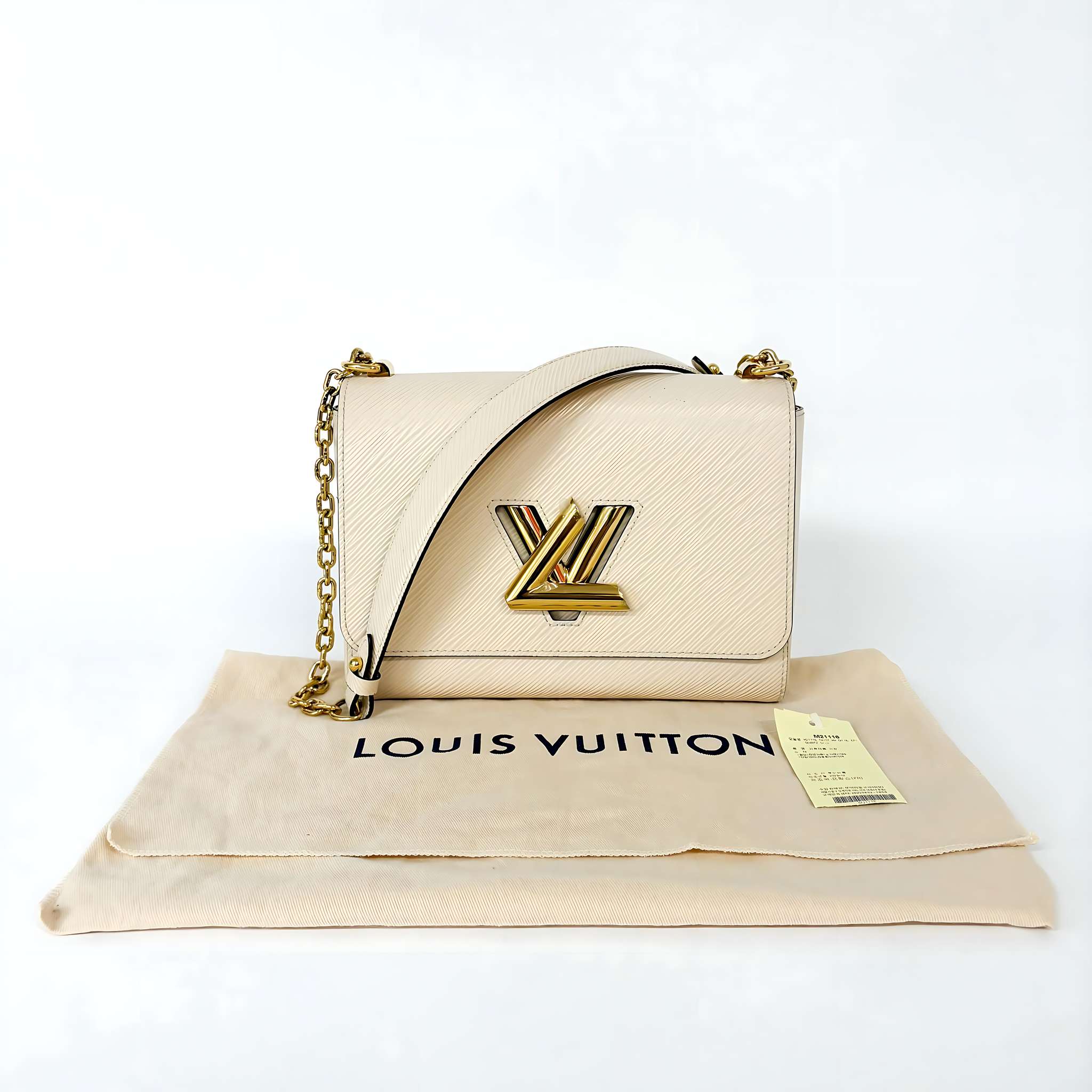 Louis Vuitton Twist MM M53754 Epi Leder Galet Gold Zweitbild