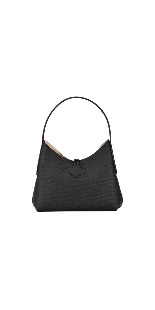Longchamp Le Roseau S Hobo Schwarz