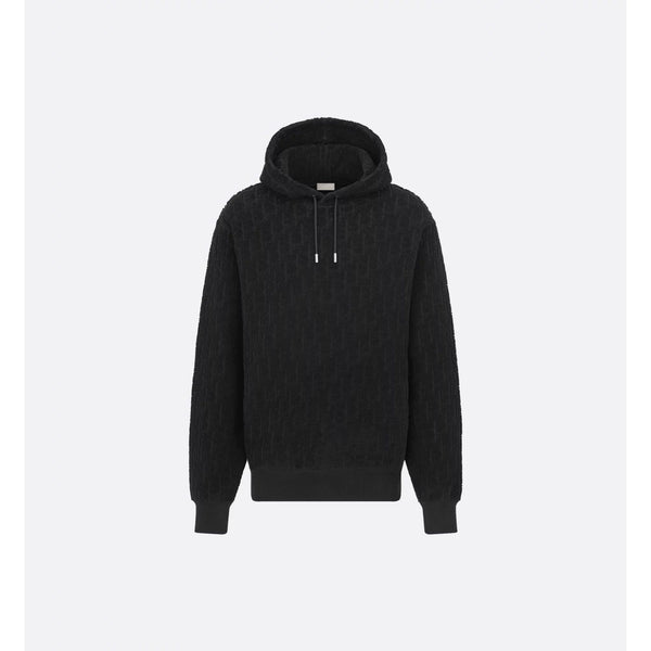 Dior Oblique Kapuzenpullover Schwarz Herren