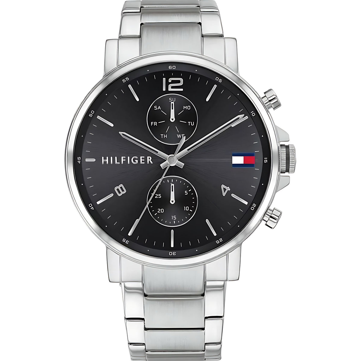 Tommy Hilfiger Daniel Armbanduhr silber schwarz Hauptbild