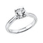 Solitärring 1H988 aus 14 Karat Weißgold mit Diamant im Brillantschliff 1,00ct