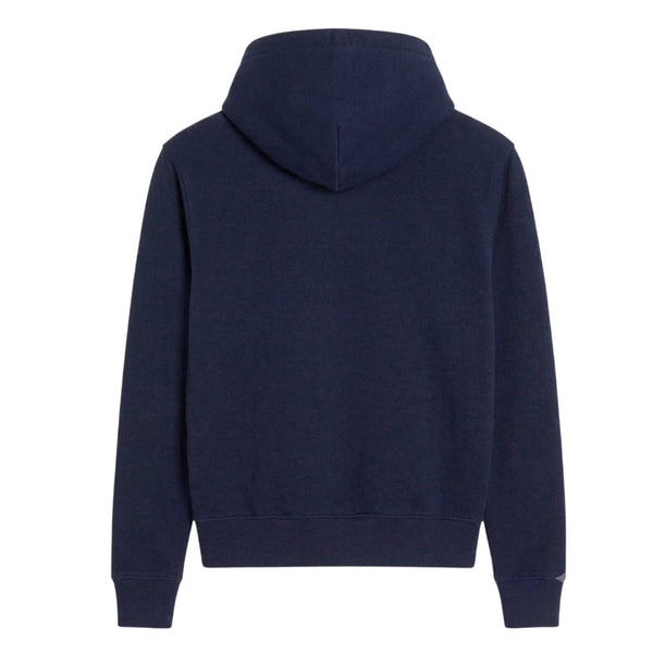 Ami Paris Ami de Coeur Zip Hoodie Dunkelblau Herren