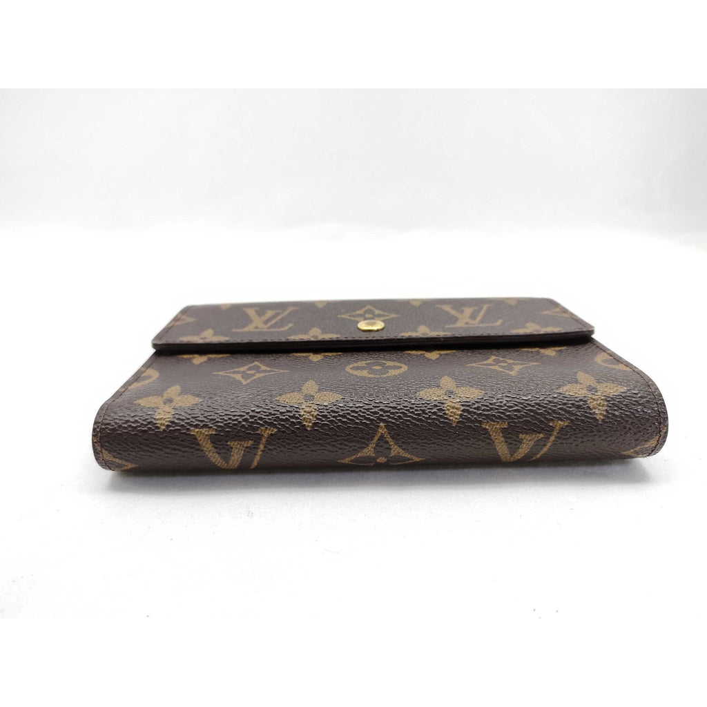 Louis Vuitton Mat Porte Tresor International Wallet Monogram Vernis Braun