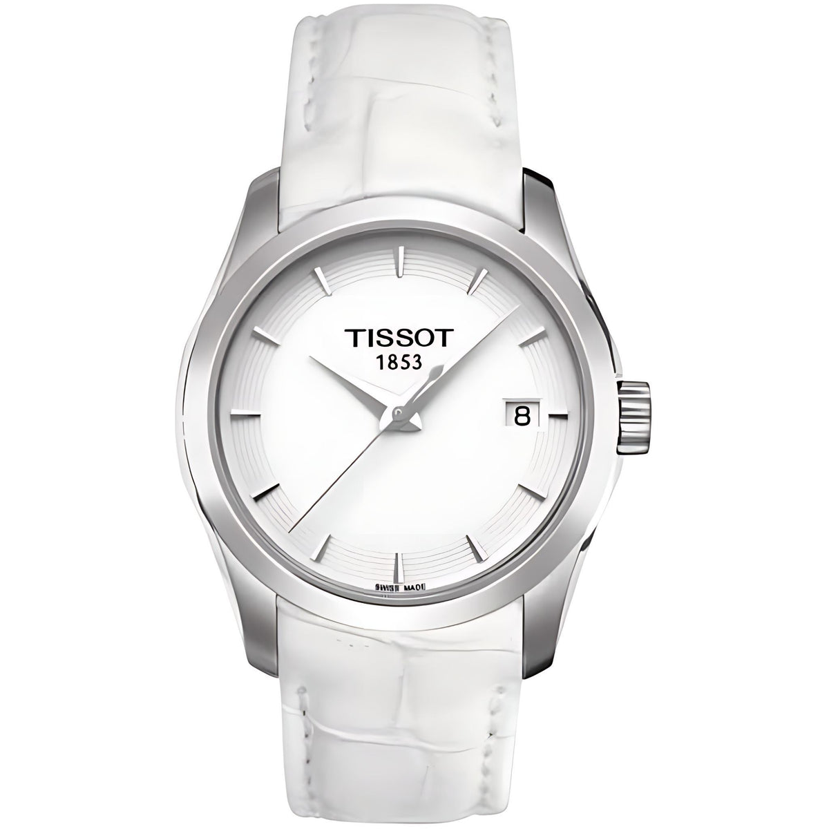 Tissot Couturier T-Lady Damenuhr silber Edelstahl Hauptbild
