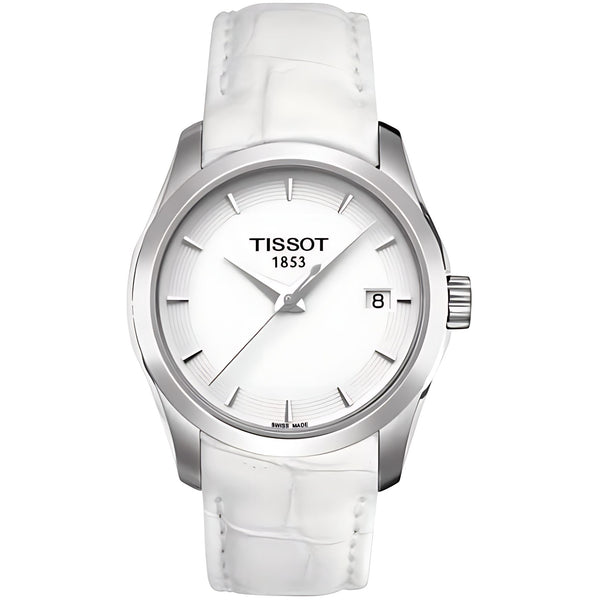 Tissot Couturier T-Lady Damenuhr silber Edelstahl