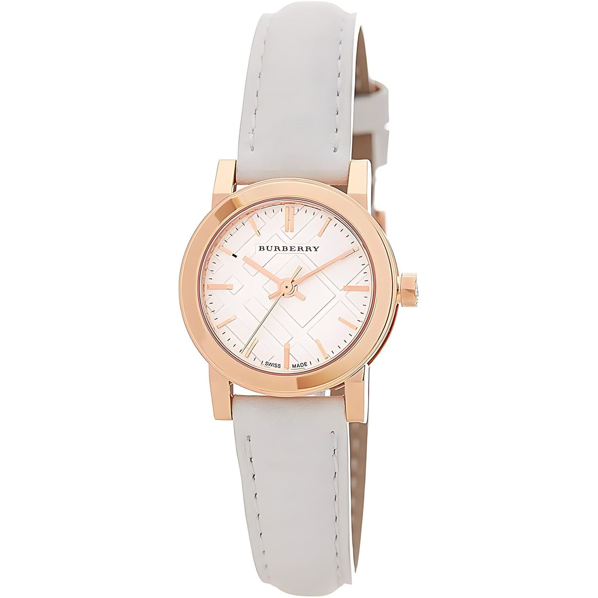 Burberry The City Damenuhr gold weiß