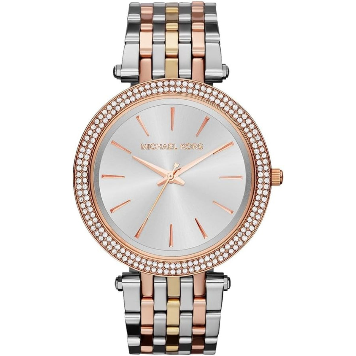Michael Kors Darcy Damenuhr roségold silber Hauptbild
