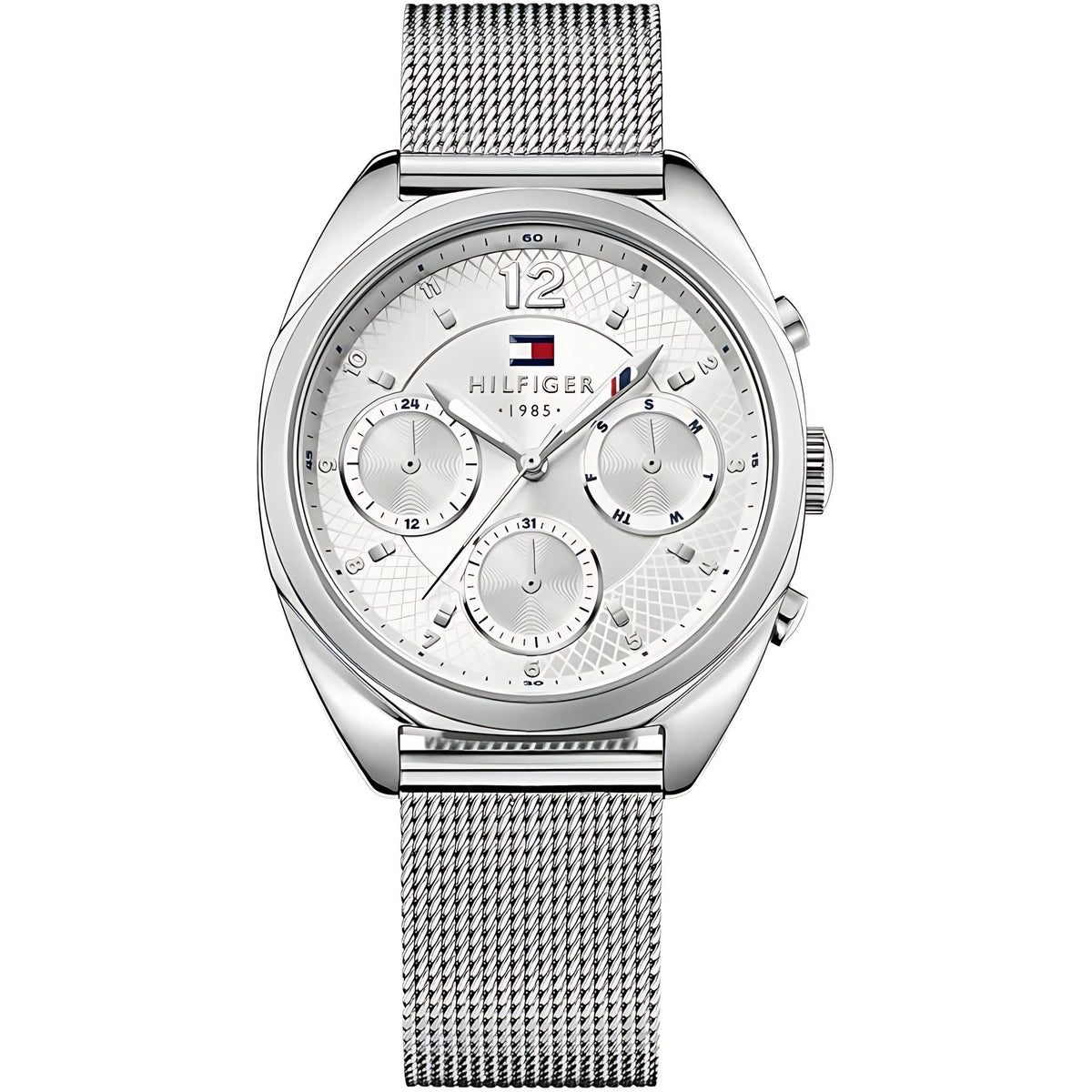 Tommy Hilfiger Mia Damenuhr Chronograph silber