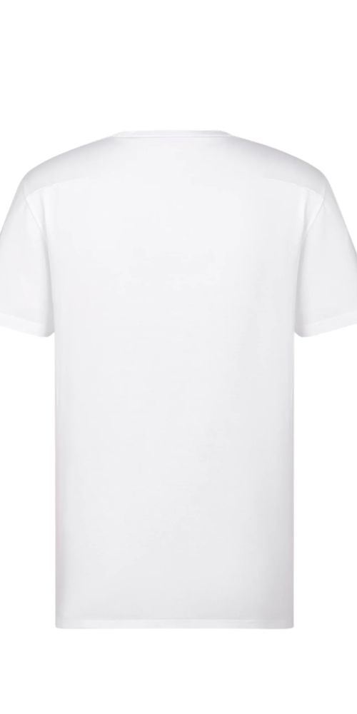 Dior Bienen Stickerei T-Shirt Herren weiß