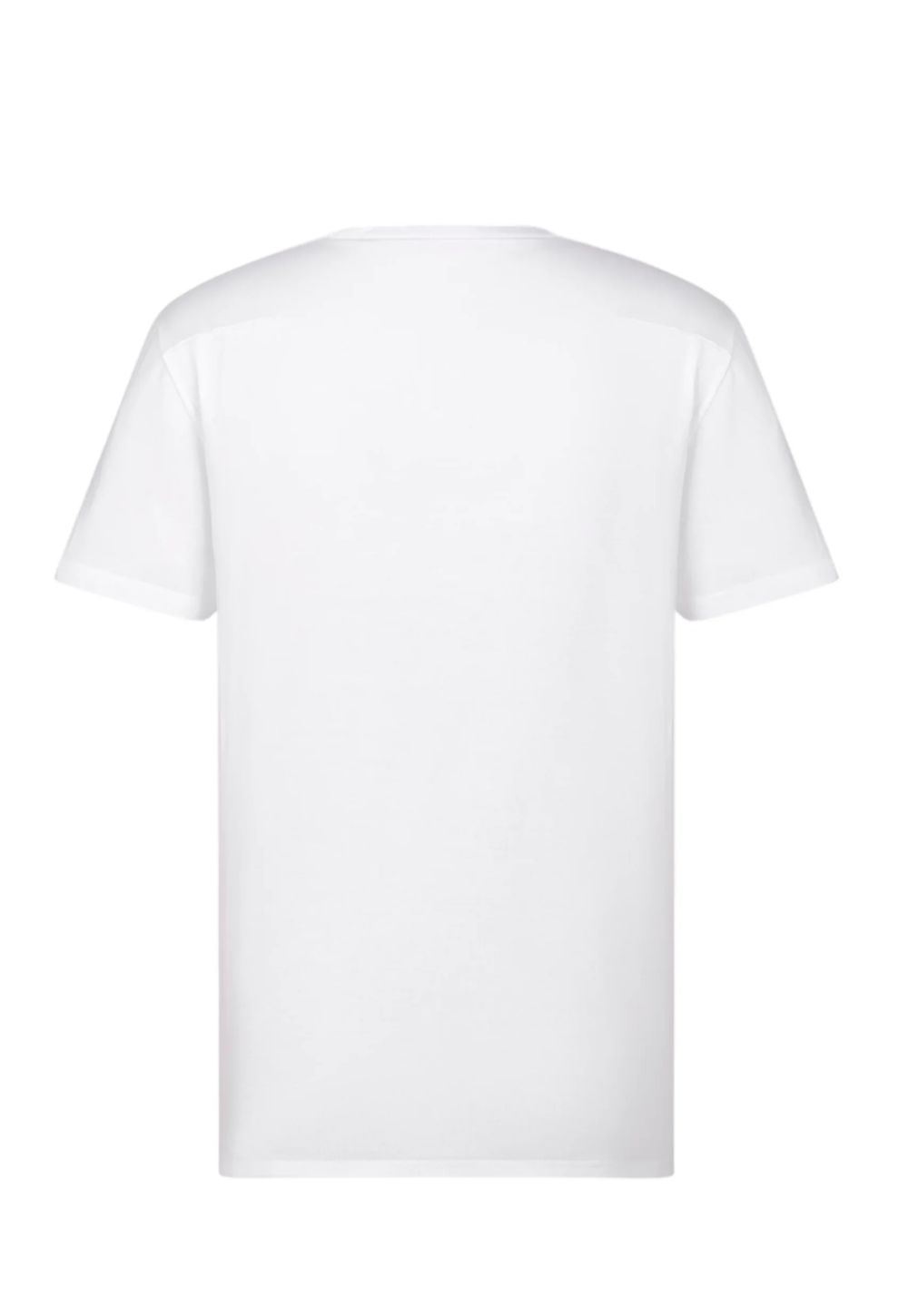 Dior Bienen Stickerei T-Shirt Herren weiß