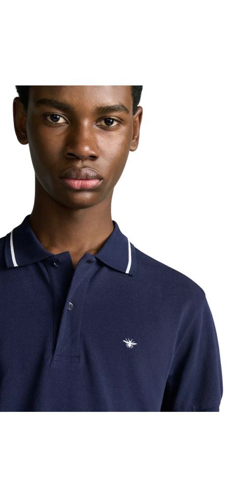 Dior Polo Shirt Navy Blau Herren