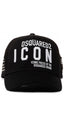 Dsquared2 Embroidered Baseball Cap Schwarz Unisex