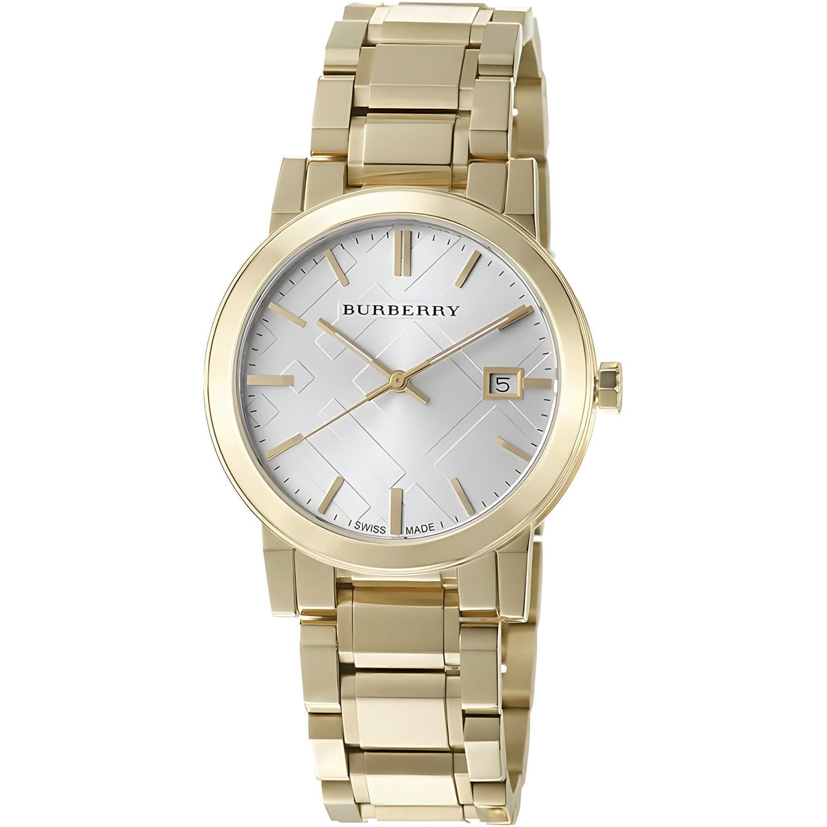 Burberry The City Unisex Armbanduhr gold Hauptbild