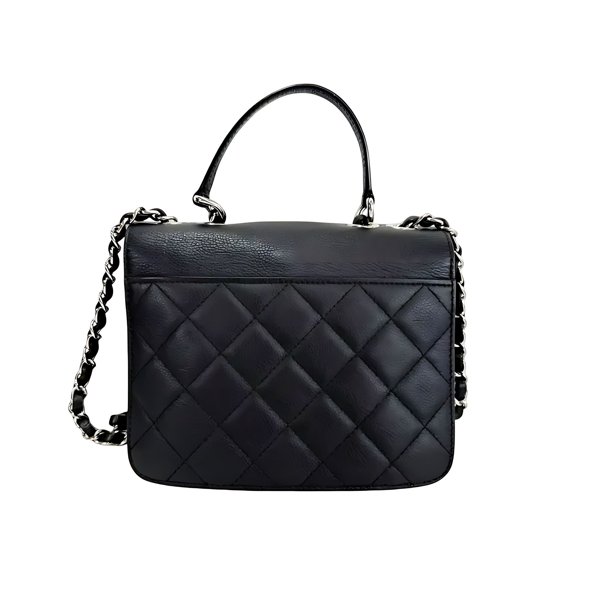 CHANEL CC Box Flap A98646 Medium Caviar-Kalbsleder Schwarz Zweitbild