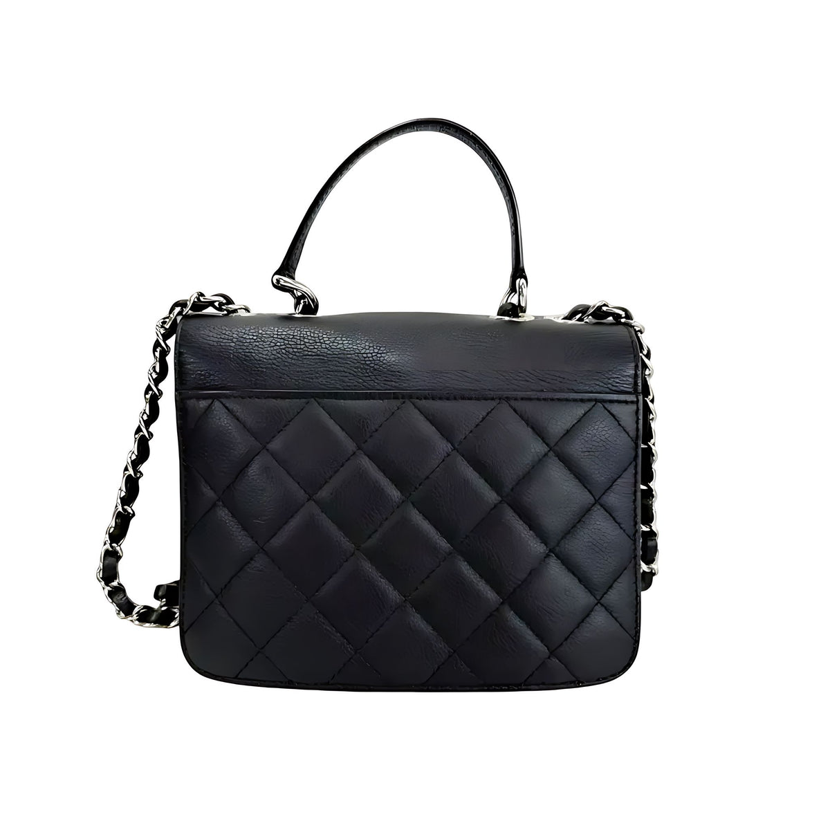 CHANEL CC Box Flap A98646 Medium Caviar-Kalbsleder Schwarz