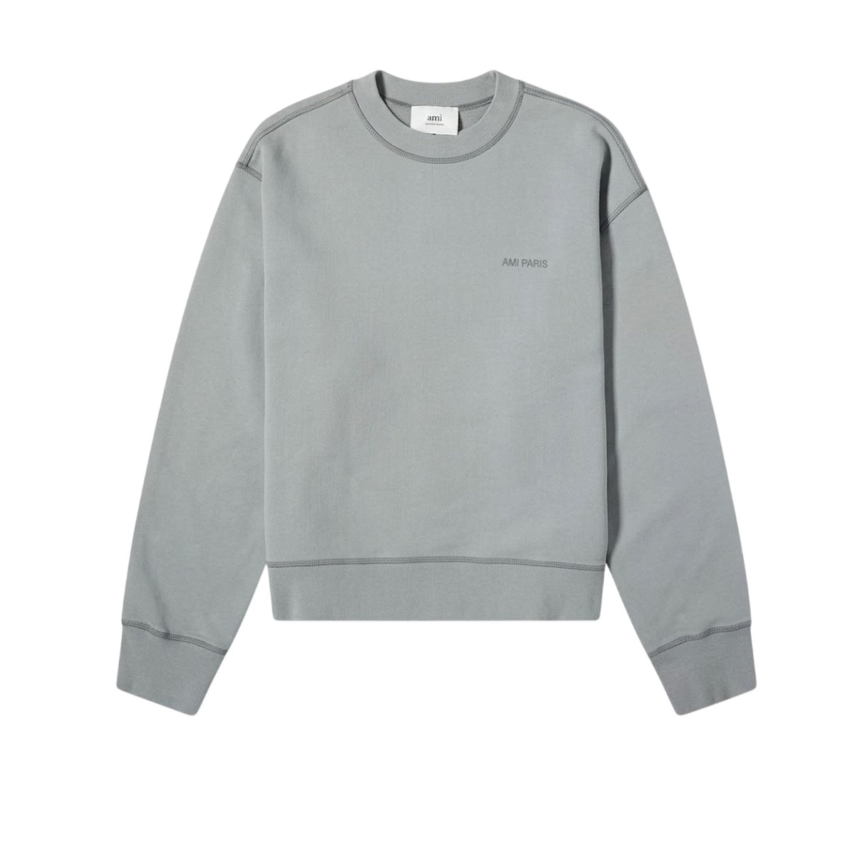 Ami Paris Ami de Coeur Fade Out Pullover Blau Herren Hauptbild